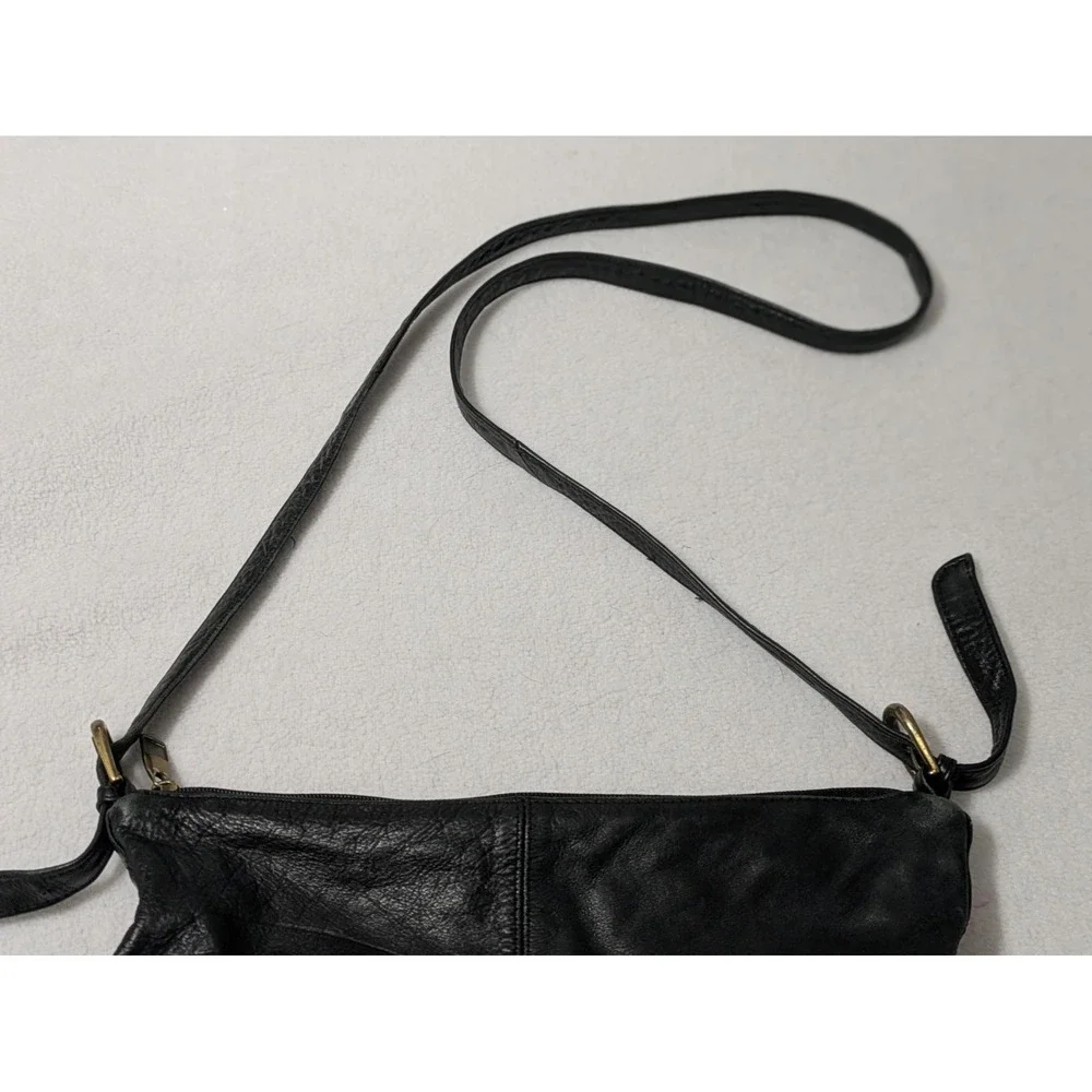 Wilson's Black Genuine Leather‎ Bucket Bag